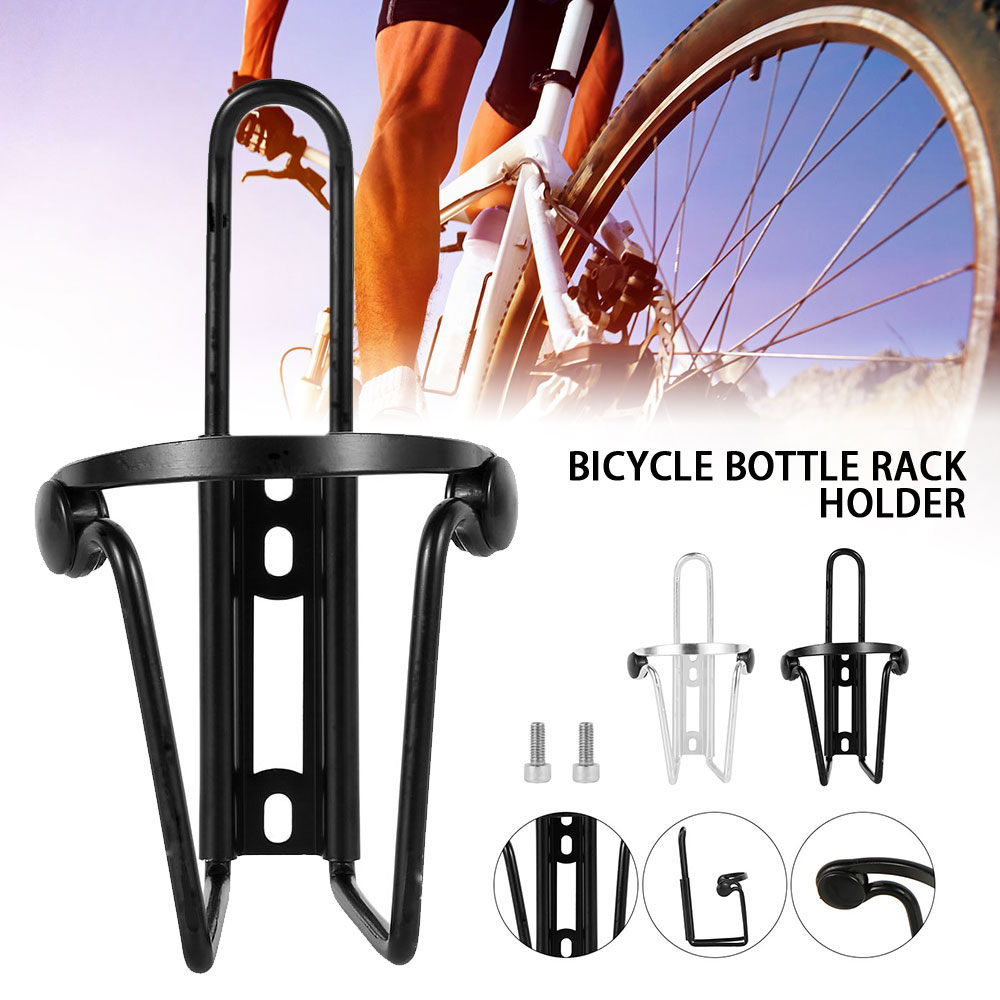 Alloy Bike Double Water Bottle Mount Rack Bicycle Drink Bottles Holder Cage